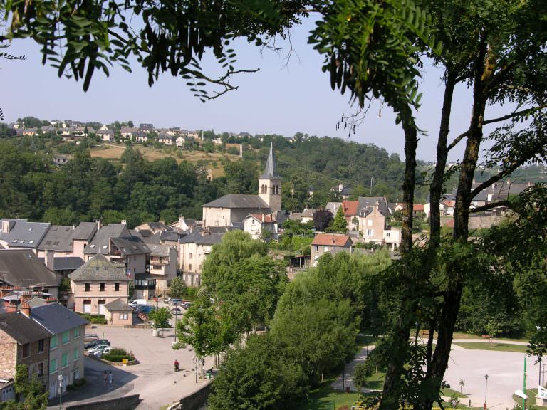 Vue de la commune Le Monastère