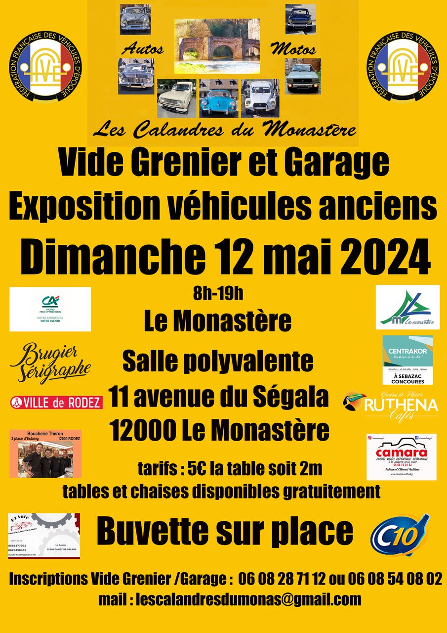 Lire la suite à propos de l’article Vide grenier et vide garage